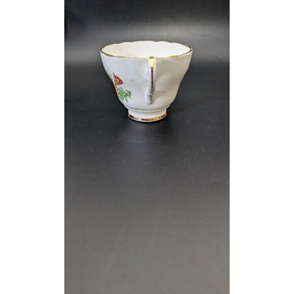 Vintage Regency Bone China Floral Tea Cup England Gold Trim - Picture 7 of 12